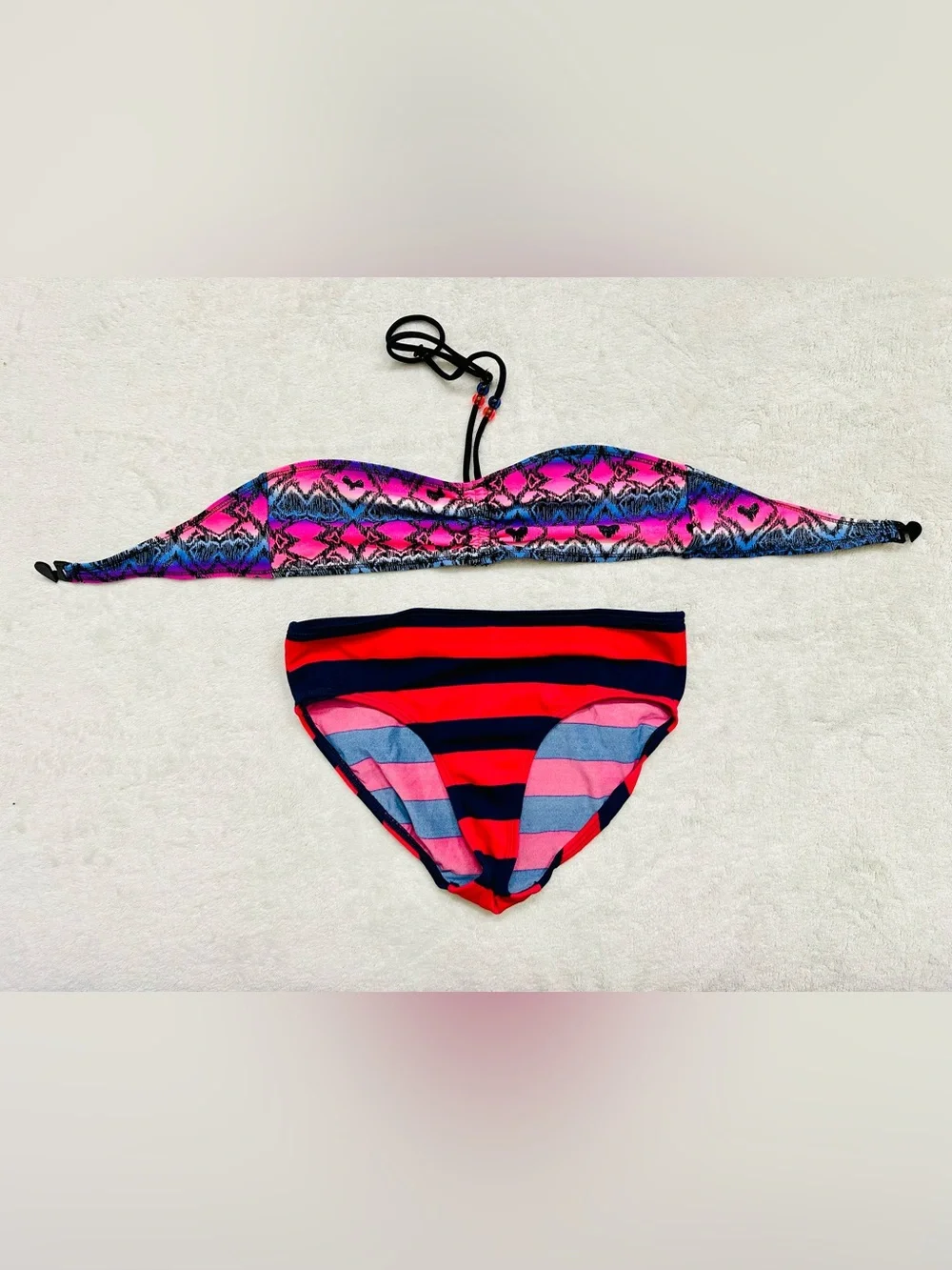 Lands End Girls Swimsuit Size 12 Years Excellent Condition